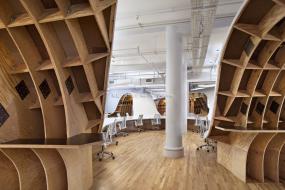 公司地板装修图片