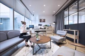 公司地板室内装修效果图大全