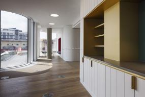 最新办公室强化木地板效果图