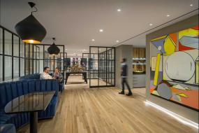 办公室休息区装修方案效果图