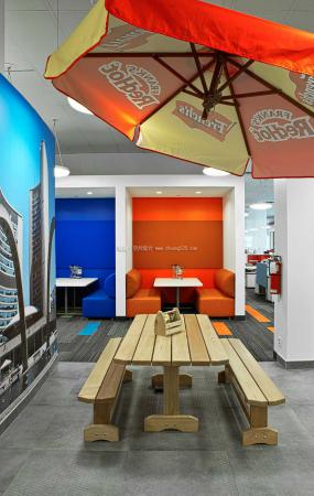 办公室休息区装饰设计效果图片