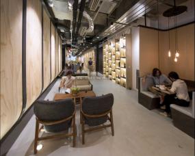 办公室休闲区设计装饰图