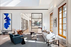 办公室复合木地板设计装饰图片