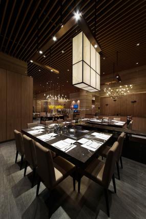 高档日式餐厅装修效果图大全