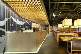 日式餐厅设计装饰图