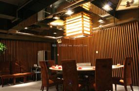 日式餐厅装修实景图片大全