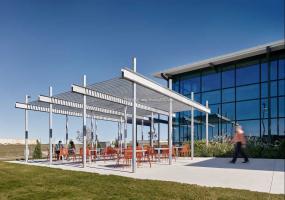 办公室户外休闲区装饰装修效果图大全