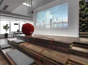 公司休闲区装潢设计效果图片