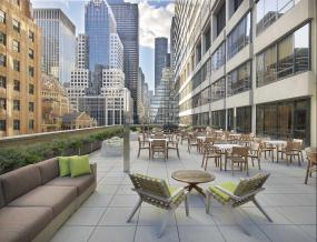 办公室户外休闲区装饰效果图片