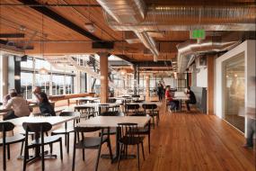 最新办公室复合木地板装饰效果图