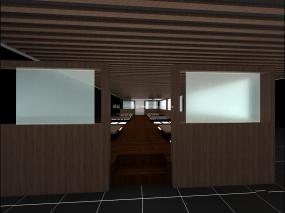 日式餐厅装修方案效果图