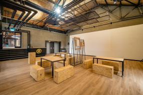 办公室复合木地板装潢设计图