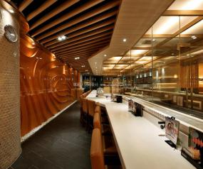 高端日式餐厅装修图片