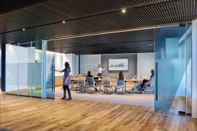 办公室多层木地板图片装修