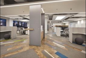 办公室多层木地板设计与装修效果图大全