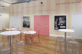 办公室强化复合木地板装修效果图大全