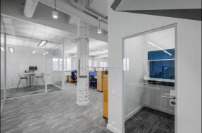 办公室电话间装修方案效果图