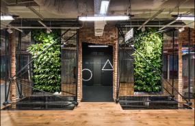 办公室强化复合木地板装饰设计图片大全