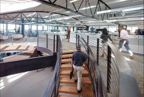 办公室环保强化木地板图片装修