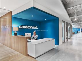 办公室环保强化木地板设计装饰效果图片