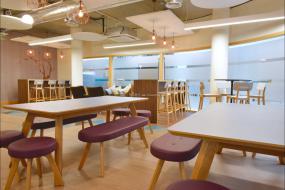 办公室环保强化木地板装饰设计效果图大全