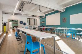 办公室瓷砖木地板设计装饰效果图片