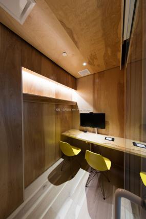 办公室橡木地板装修高清图片大全