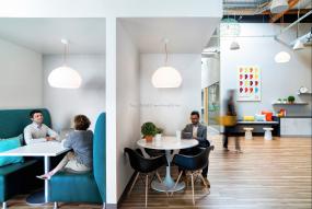 办公室仿木地板瓷砖装饰设计效果图大全