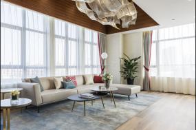 办公室橡木地板装饰装修效果图大全