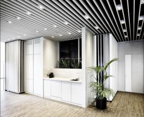 办公室仿木地板瓷砖设计与装修效果图大全