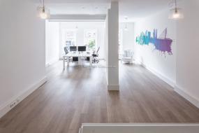 2018年办公室橡木地板装修效果图