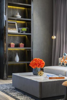 办公室橡木地板装饰效果图