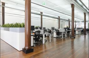 办公室仿木地板瓷砖图片装修效果图大全