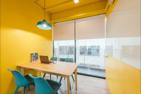 办公室橡木地板装修设计效果图片库