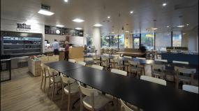 办公室多层复合木地板装修高清图片大全