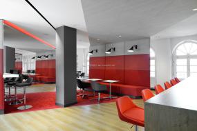 办公室多层复合木地板图片装修效果图