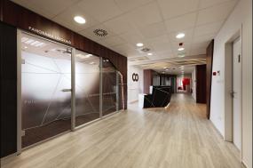 办公室多层复合木地板装修实景图片大全