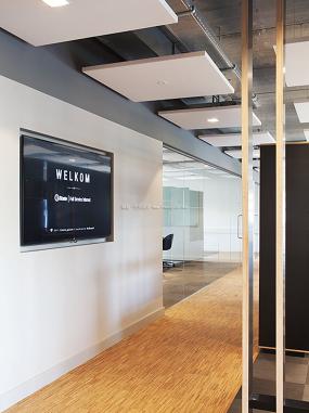 办公室木地板颜色室内装修效果图大全