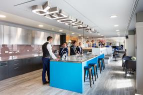 办公室竹木地板装饰设计图片大全