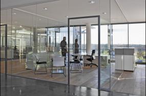 办公室竹木地板设计效果图片