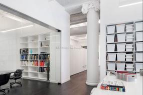 最新办公室竹木地板设计装饰效果图