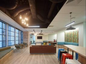 最新办公室木地板颜色设计装饰效果图片