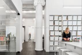 办公室竹木地板设计装修效果图片