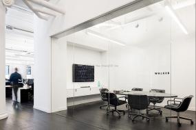 最新办公室竹木地板设计装饰效果图片