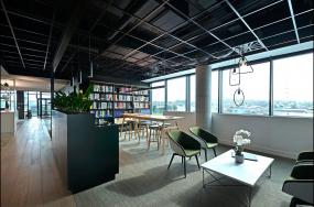 办公室木地板颜色装饰装修图片