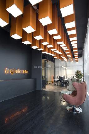 办公室木地板材质装修效果图大全