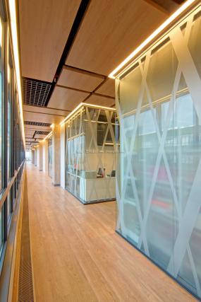 办公室桦木地板装饰效果图大全