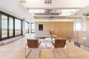 办公室进口木地板设计装潢图片