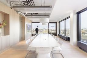 办公室进口木地板设计与装修效果图大全