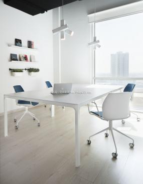 办公室实木地板材质装潢图片